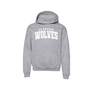 EP Rayzor-Youth Unisex Hoodie On-Demand Wolves Text Logo