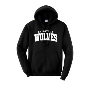 EP Rayzor-Adult Unisex Hoodie On-Demand Wolves Text Logo