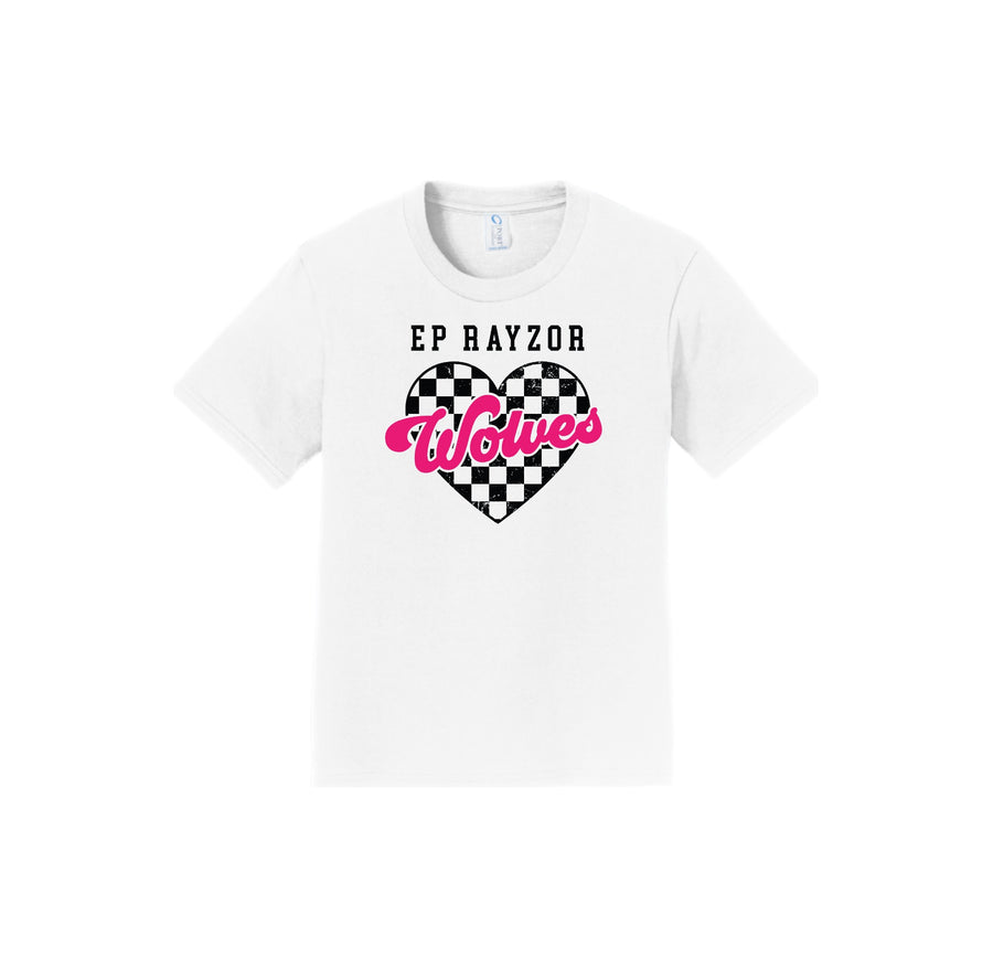 EP Rayzor-Youth Unisex Fan Favorite Premium On-Demand Pink Heart