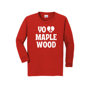 Maplewood Elementary Spirit Wear 2023-24 On-Demand-Youth Unisex Long Sleeve Tee YoLove Design