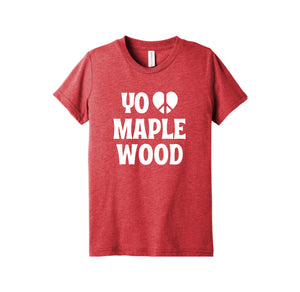 Maplewood Elementary Spirit Wear 2023-24 On-Demand-Youth Unisex Premium Triblend Short Sleeve Tee YoLove Design