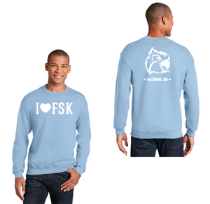 Francis Scott Key Spirit Wear 2024-25 On Demand-Adult Unisex Crewneck Sweatshirt