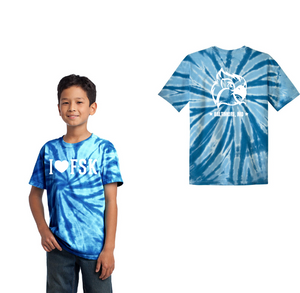 Francis Scott Key Spirit Wear 2024-25 On Demand-Youth Unisex Tie-Dye Shirt