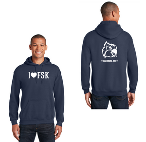 Francis Scott Key Spirit Wear 2024-25 On Demand-Adult Unisex Hoodie