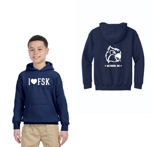 Francis Scott Key Spirit Wear 2024-25 On Demand-Youth Unisex Hoodie