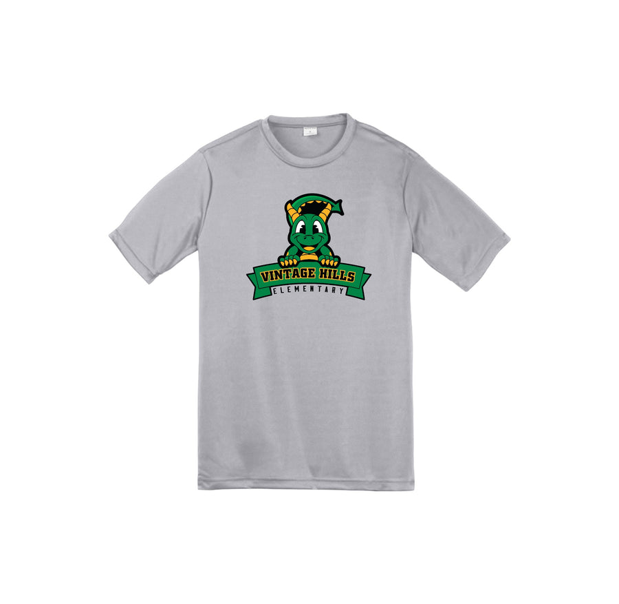 Vintage Hills Spirit Wear 2024-25 On Demand Store-Youth Unisex Dri-Fit Shirt Dragon Design