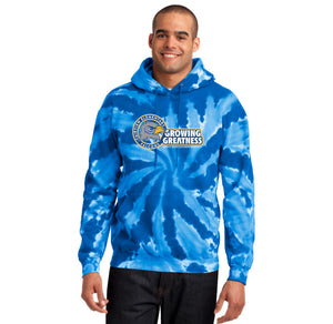 Fairview STUDENT-Adult Unisex Tie-Dye Pullover Hooded Sweatshirt