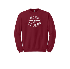 Mohr-Adult Unisex Crewneck Sweatshirt On-Demand White Design