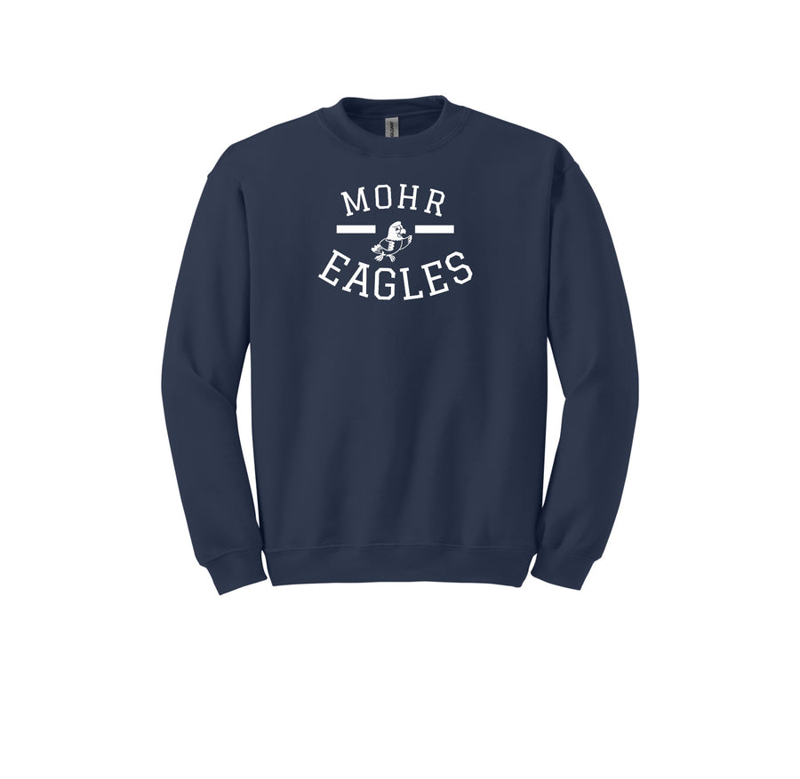 Mohr-Adult Unisex Crewneck Sweatshirt On-Demand White Design