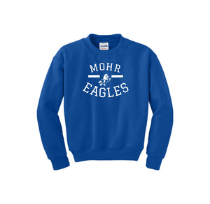 Mohr-Youth Unisex Crewneck Sweatshirt On-Demand White Design