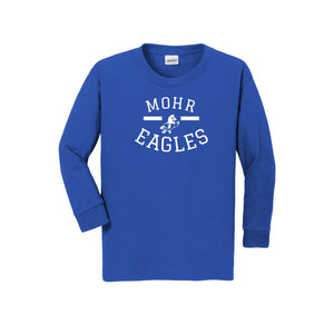 Mohr-Youth Unisex Long Sleeve Tee On-Demand White Design