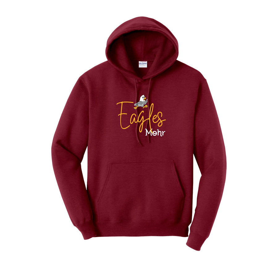 Mohr-Adult Unisex Hoodie On-Demand Cursive Font