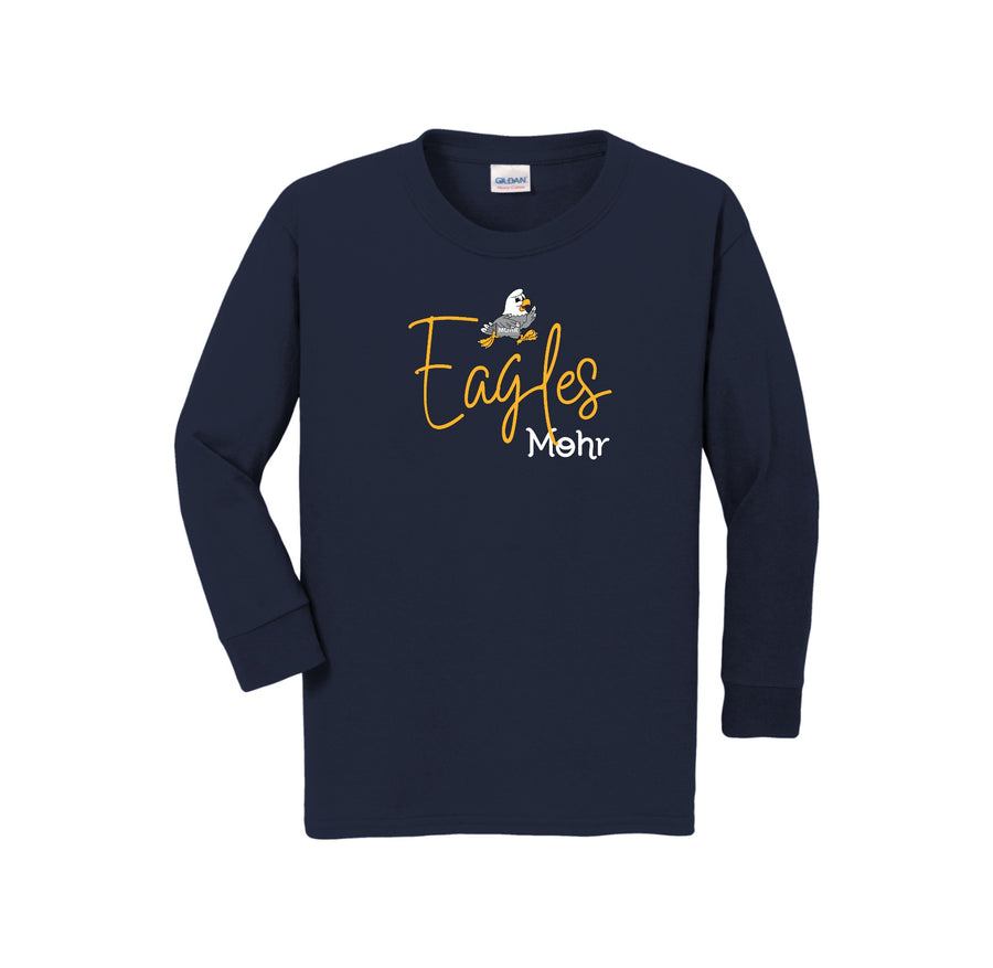 Mohr-Youth Unisex Long Sleeve Tee On-Demand Cursive Font