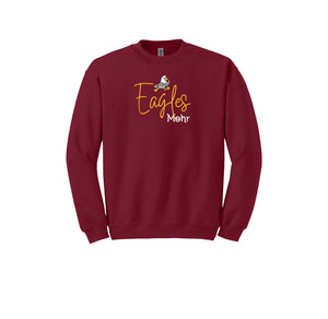 Mohr-Adult Unisex Crewneck Sweatshirt On-Demand Bold Cursive Font