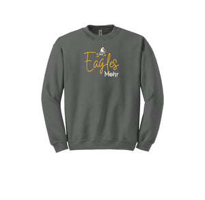 Mohr-Adult Unisex Crewneck Sweatshirt On-Demand Bold Cursive Font