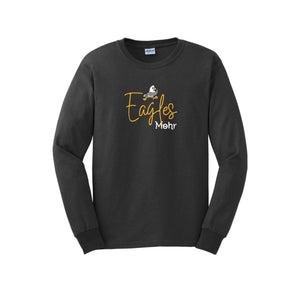 Mohr-Adult Unisex Long Sleeve Tee On-Demand Cursive Font