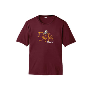 Mohr-Adult Unisex Dri-Fit Shirt On-Demand Cursive Font