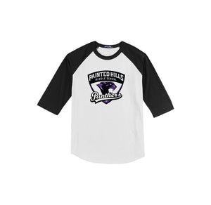 Painted Hills MS PE Uniforms 2024-25 On Demand Store-Youth Unisex Baseball Tee On-Demand