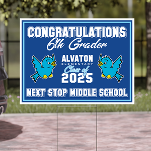 Alvaton-Yard Sign w/ Stake