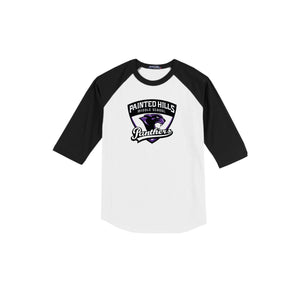 Painted Hills MS PE Uniforms 2024-25 On Demand Store-Adult Unisex Baseball Tee On-Demand