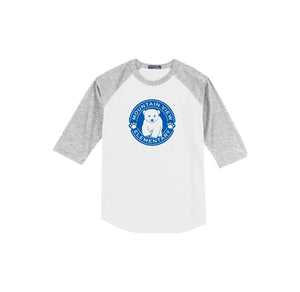 Mountain View Elementary Spirit Wear 2024-25 On-Demand Store-Adult Unisex Baseball Tee On-Demand