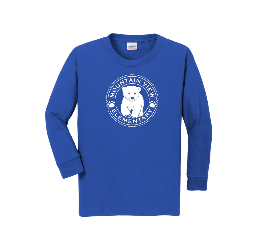 Mountain View Elementary Spirit Wear 2024-25 On-Demand Store-Youth Unisex Long Sleeve Tee On-Demand