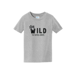 Two Springs Elementary Spirit Wear 2024/25 On-Demand-Toddler Premium Unisex T-Shirt On-Demand Stay Wild