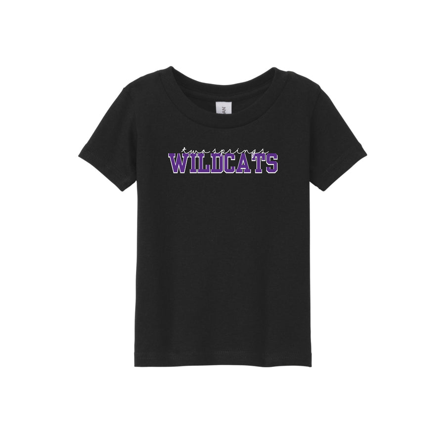 Two Springs-Toddler Unisex T-Shirt On-Demand Purple Wildcats