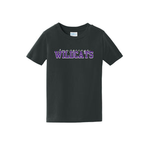 Two Springs Elementary Spirit Wear 2024/25 On-Demand-Toddler Premium Unisex T-Shirt On-Demand Purple Wildcats