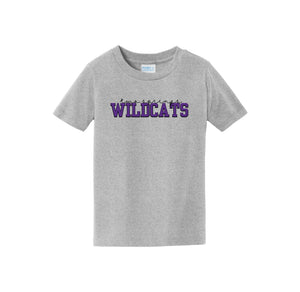 Two Springs Elementary Spirit Wear 2024/25 On-Demand-Toddler Premium Unisex T-Shirt On-Demand Purple Wildcats