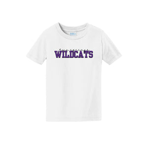 Two Springs Elementary Spirit Wear 2024/25 On-Demand-Toddler Premium Unisex T-Shirt On-Demand Purple Wildcats