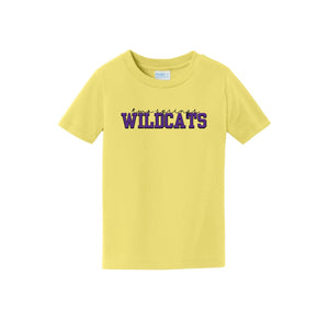 Two Springs Elementary Spirit Wear 2024/25 On-Demand-Toddler Premium Unisex T-Shirt On-Demand Purple Wildcats