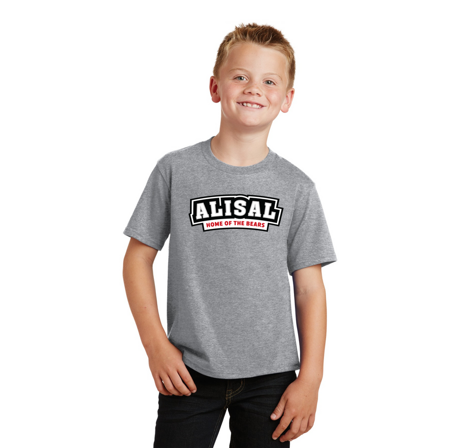 Alisal Elementary Spirit Wear 2024/25 - On Demand-Youth Unisex Fan Favorite Premium Tee Typographic