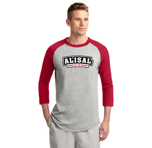 Alisal Elementary Spirit Wear 2024/25 - On Demand-Adult Unisex Baseball Tee Typographic