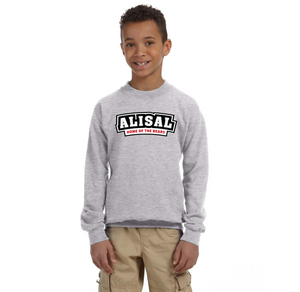 Alisal Elementary Spirit Wear 2024/25 - On Demand-Youth Unisex Crewneck Sweatshirt Typographic