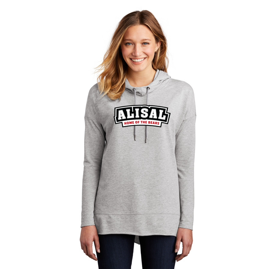 Alisal Elementary Spirit Wear 2024/25 - On Demand-Womens Premium Featherweight French Terry Hoodie Typographic