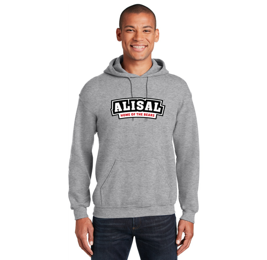 Alisal Elementary Spirit Wear 2024/25 - On Demand-Adult Unisex Hoodie Typographic