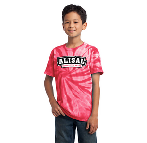 Alisal Elementary Spirit Wear 2024/25 - On Demand-Youth Unisex Tie-Dye Shirt Typographic