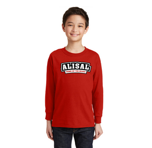 Alisal Elementary Spirit Wear 2024/25 - On Demand-Youth Unisex Long Sleeve Tee Typographic