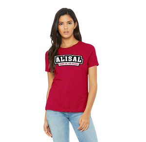 Alisal Elementary Spirit Wear 2024/25 - On Demand-Women’s Premium Relaxed CVC Tee Typographic