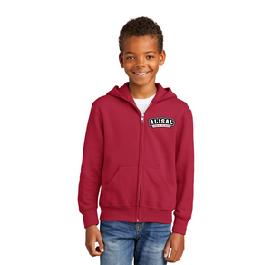 Alisal Elementary Spirit Wear 2024/25 - On Demand-Youth Unisex Full-Zip Hooded Sweatshirt Typographic