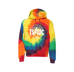 Two Springs-Adult Unisex Tie-Dye Hoodie On-Demand Circle