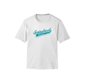 Springbrook Elementary Spirit Wear 2024-25 On Demand Store-Adult Unisex Dri-Fit Shirt On-Demand Wordmark Logo