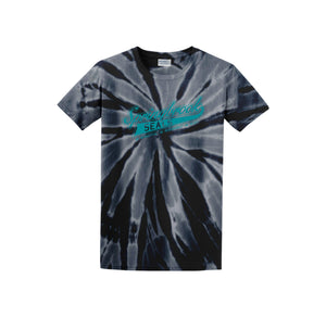 Springbrook Elementary Spirit Wear 2024-25 On Demand Store-Adult Unisex Tie-Dye Shirt On-Demand Wordmark Logo