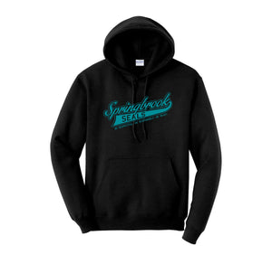 Springbrook Elementary Spirit Wear 2024-25 On Demand Store-Adult Unisex Hoodie On-Demand Wordmark Logo