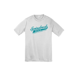 Springbrook Elementary Spirit Wear 2024-25 On Demand Store-Youth Unisex Dri-Fit Shirt On-Demand Wordmark Logo