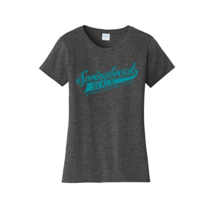 Springbrook Elementary Spirit Wear 2024-25 On Demand Store-Womens Fan Favorite Tee On-Demand Wordmark Logo