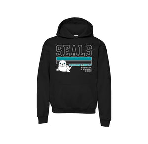 Springbrook Elementary Spirit Wear 2024-25 On Demand Store-Youth Unisex Hoodie On-Demand_Stripe Logo