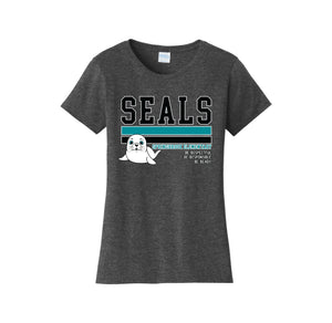 Springbrook Elementary Spirit Wear 2024-25 On Demand Store-Women's Fan Favorite Tee On-Demand_Stripe Logo