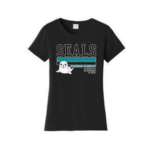 Springbrook Elementary Spirit Wear 2024-25 On Demand Store-Women's Fan Favorite Tee On-Demand_Stripe Logo